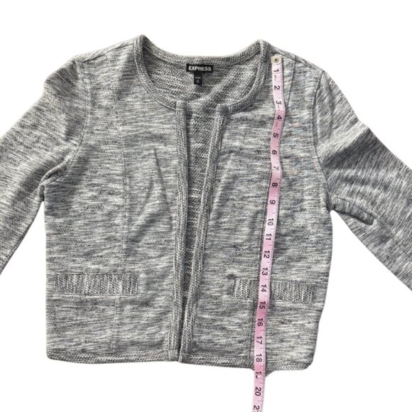 Express Beaded Open Front Cardigan Blazer Jacket Size XS - Picture 9 of 9